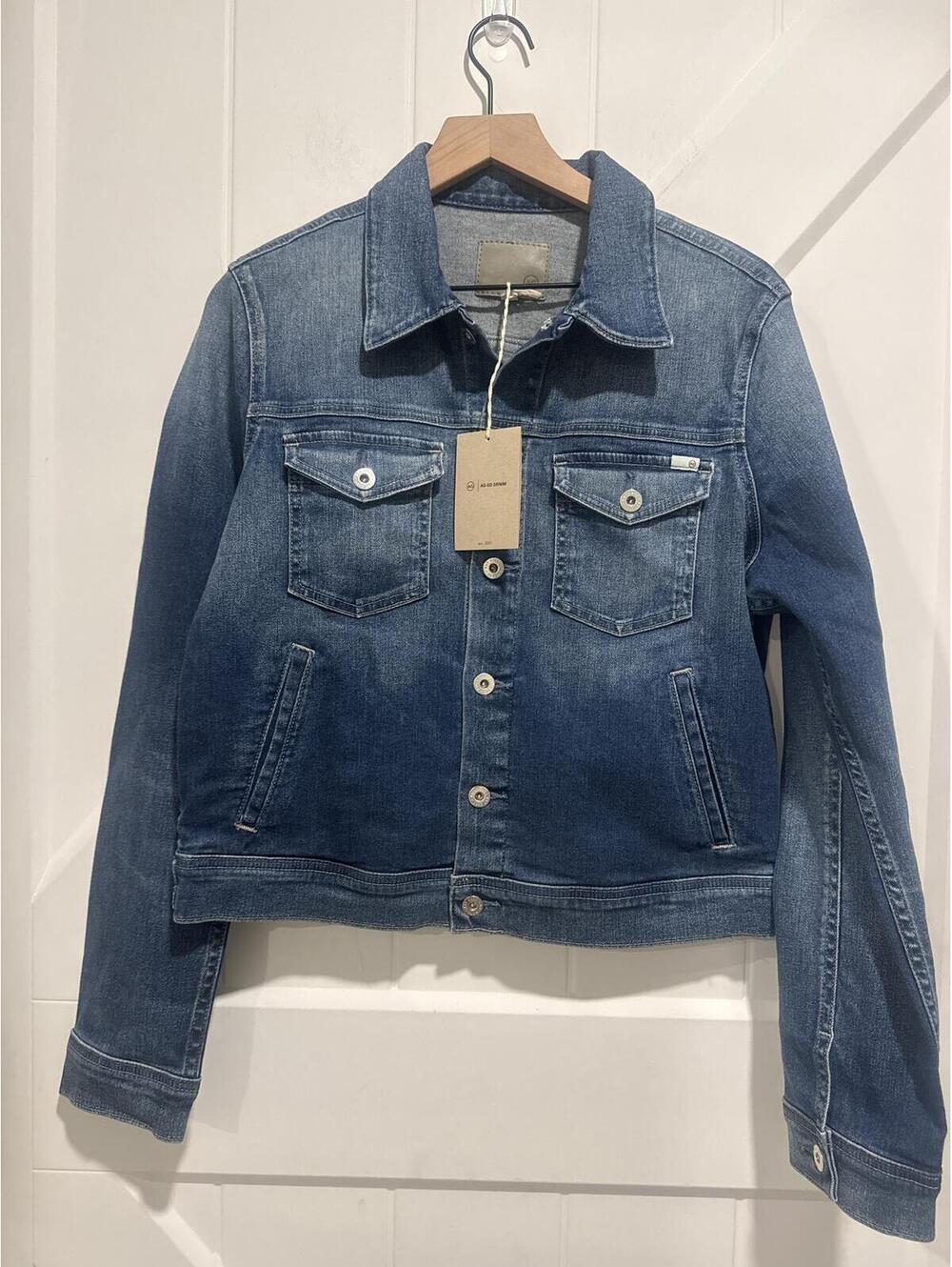 AG Jeans Robyn Stretch Classic Denim Jacket, Size XL, NWT